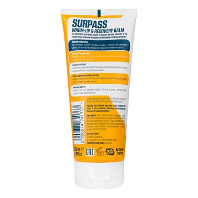 SURPASS warm-up and recovery balm